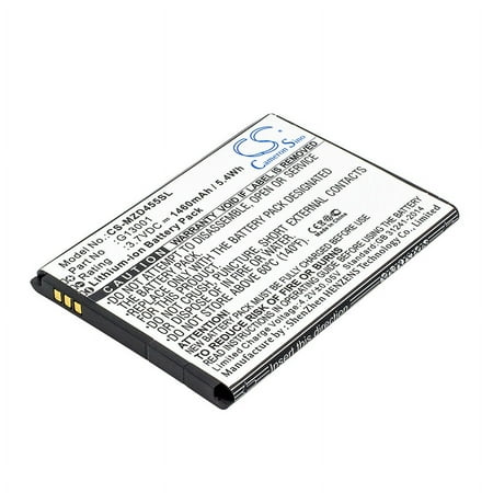 1460mAh G13001 Battery for NAVON MD455