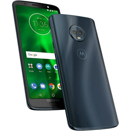 Motorola Moto G6, AT&T Only | Blue, 64 GB, 5.7 in Screen | Grade B+ | XT1925