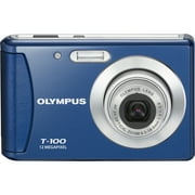 Olympus T-100 12 Megapixel Compact Camera, Blue
