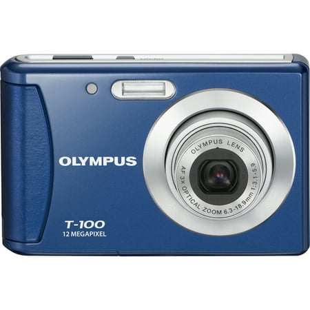 Olympus T-100 12 Megapixel Compact Camera, Blue