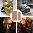 thumbnail image 6 of 2 Sheets Thermoplastic Sheet 2 Sizes Moldable Plastic Heat Formable Plastic Sheet for Finest Art Cosplay Costume Props Costume Design Craft 2mm Thick, 6 of 6