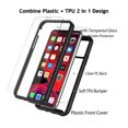 thumbnail image 3 of 2019 iPhone 11 Pro 5.8" Case, Sturdy Case for iPhone XI Pro with Screen Protector, Full-body Rugged Bumper iPhone 11 Pro Case with Tempered Glass Screen Protector Clear Back Slim Cover, 3 of 8