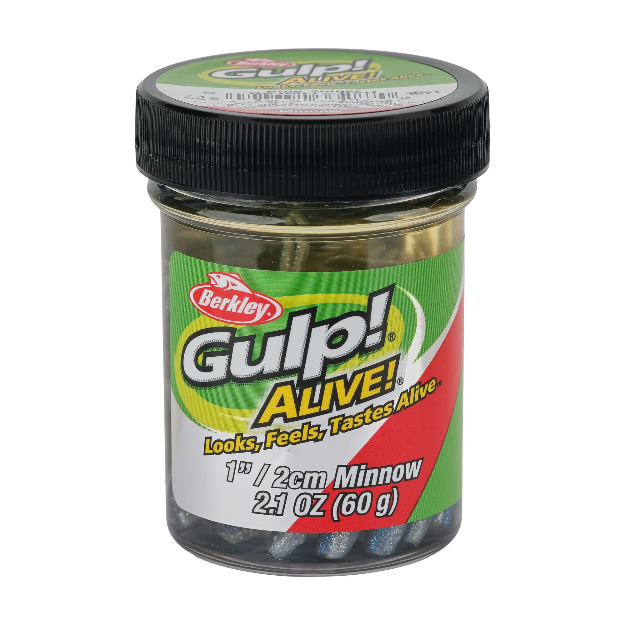 Berkley Gulp! Alive!® Minnow, 1 in, Minnows, Rainbow Trout (1 Count)