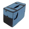 thumbnail image 3 of Estuche organizador para amplificador de guitarra y altavoces con múltiples bolsillos antideslizantes. Azul 40x30x18cm, 3 of 7