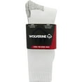 thumbnail image 2 of Wolverine Men's Steel Toe Crew Socks 2 Pack - WWM40001C2B2001-WHT One Size, 2 of 2