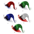 thumbnail image 2 of Matsuzay Sombrero de Navidad para celebración de vacaciones, accesorio para la cabeza, adorno de vestir para hombres y mujeres, gorros de Kits de decoración para fiestas Azul, 2 of 6