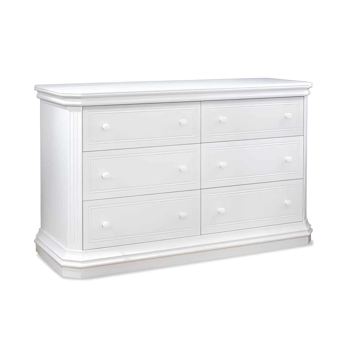 davinci signature 6 drawer double dresser fog grey DaVinci Fairway 6-Drawer Double Dresser – DaVinci Baby main image 0