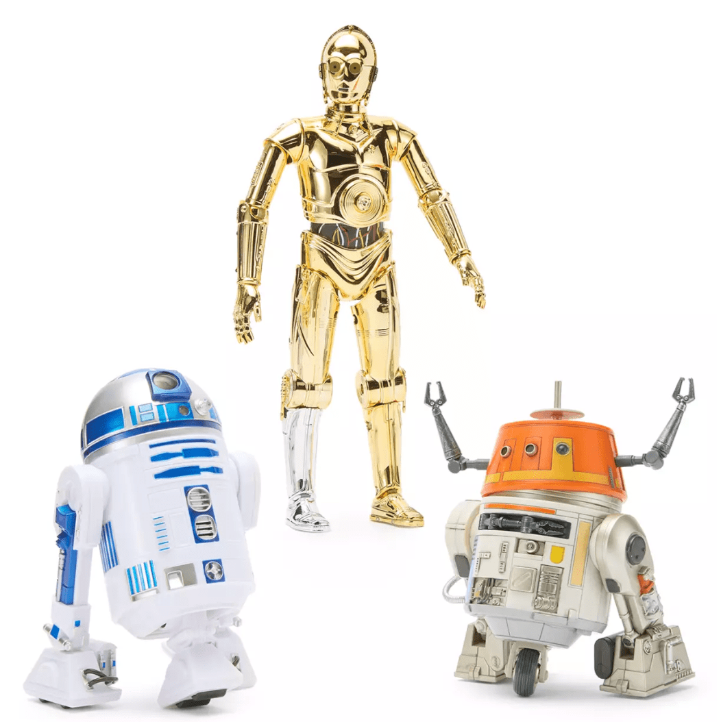 ディズニー　テーマパークコレクション　スター・ウォーズ　R2-D2 C-3PO Disney Parks R2-D2 C-3PO C1-10P Talking Action Figure Set Star