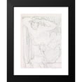 thumbnail image 2 of Reijer Stolk 11x14 Black Modern Framed Museum Art Print Titled - Figure Study (1916), 2 of 5