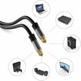 thumbnail image 2 of 10m Digital Optical Audio Cable / TOSLINK Cable (TOSLINK to TOSLINK, Fiber Optic Cable for Home Theater, PS4, Xbox) Pro Series CCTV Cable & Adapter, 2 of 4