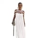 thumbnail image 1 of Vestido de Fiesta con Cuello Halter y Nudo de Cuerda para Mujer (Verano 2024) Talla Única, 1 of 9