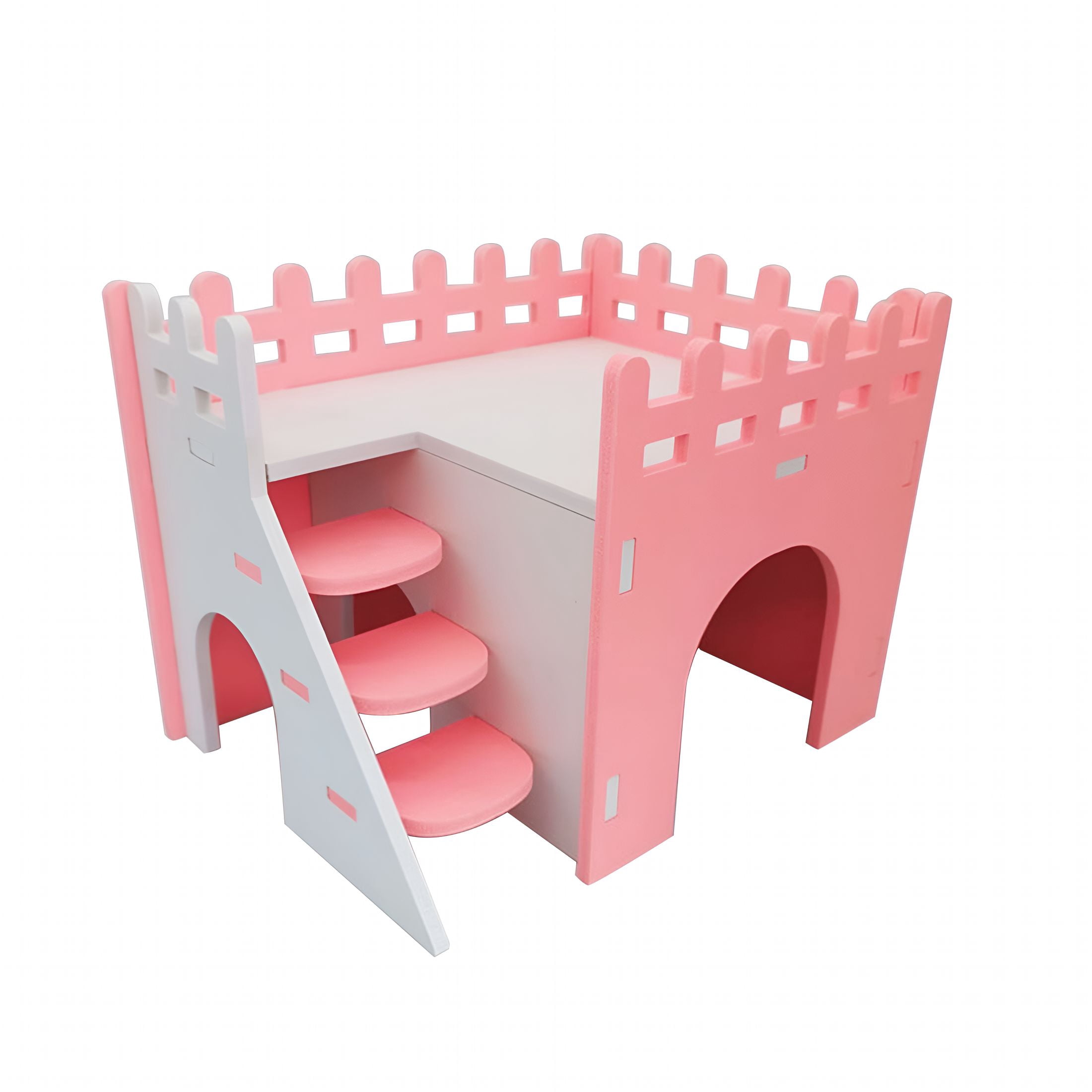 ACDANC 2026 New Hamster Hideout House Wooden Living Hut Exercise Funny Nest Toy for Mouse Chinchilla Rat Gerbil and Dwarf Hamster
