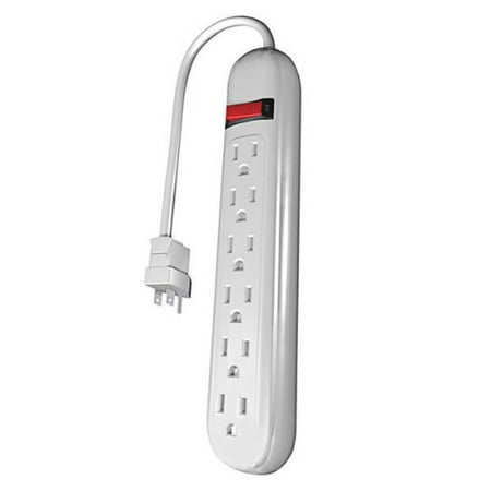 Christmas Lite Co Christmas Light Surge Protector - 6 Outlet - 245 Joule - 15 Amps - White, By Christmas Lite Co ()