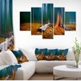 thumbnail image 1 of Blue Forest le Matin Brumeux - Impression sur Toile Paysage, 1 of 3