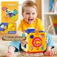 thumbnail image 2 of Juguetes sensoriales educativos Montessori Busy Board WIIBAAHO de 1 a 2 años, 2 of 6