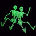 thumbnail image 4 of JOYIN 2 Pcs Glow in The Dark Skeleton for Halloween Decorations, Skeleton Prop, Indoor Spooky Scene Party Favors, Halloween Outdoor Yard Haunted House Prop Decoration, 4 of 7