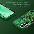 thumbnail image 5 of Avocase for for Samsung Galaxy S26 Case,Glow in The Dark,Shockproof Protection Hard PC Soft Flexible TPU Bumper Drop Protective Protective Phone Cover Case for Galaxy S26,Green Butterfly, 5 of 7