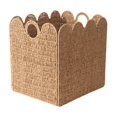thumbnail image 4 of Cesta de Almacenamiento Decorativa con Diseño Trenzado Organizador Portátil para Guardar Objetos Pequeños Y Accesorios Contenedor para Baño Y Dormitor, 4 of 9