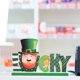 thumbnail image 2 of 6 piezas St. Patrick & #39;s Decoración de fiesta temática de madera creativa verde Afortunado Sencillez, 2 of 4