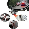 thumbnail image 3 of 2-in-1 Car Blind Spot Mirror with Wide Angle View, Adjustable Auxiliary Rearview Mirror for Safer Lane Changing & Parking, Universal Fit for Most Vehicles, 3 of 9