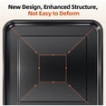 thumbnail image 4 of 2-Piece Enamel Baking Pan & Steel Wire Rack for Ninja Foodi SP101, 13x13in Non-stick Tray + Grill Rack, 4 of 6