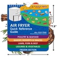 thumbnail image 4 of TZARROT Juego de hojas de trucos magnéticas para freidora de aire, más de 200 alimentos, guía de cocina para freidora de aire, rotafolio magnético, accesorios para freidora de aire, gráficos de tiempo, 4 of 5