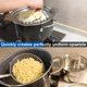 thumbnail image 5 of 2X Tapa para Hacer Spaetzle de Acero Inoxidable con Raspador, Fabricante Tradicional Alemán de Fideos con Huevo, Olla, Colador de Espagueti, 5 of 8