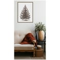 thumbnail image 3 of Kate and Laurel Framed Canvas Wall Art Print 'Vintage Evergreen Fir Tree lllustration I' by The Creative Bunch Studio, 18 x 24 Sylvie Dark Gold Frame, Vintage, Landscape Art for Wall Decor, 3 of 8