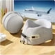 thumbnail image 4 of Almohada Espuma Viscoelástica Forma U para Viajes,Soporte Cervical,Almohada para Dormir,Reposacabezas,Cojín en Forma de U, Almohada Cervical para Viajes en Avión Negro Encantador, 4 of 5