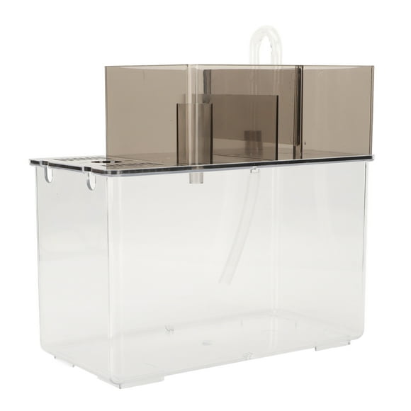 Goldfish Bowl, Betta Fish Transparent Wear Resistan Portable Decorative With Filtration System For For Table
