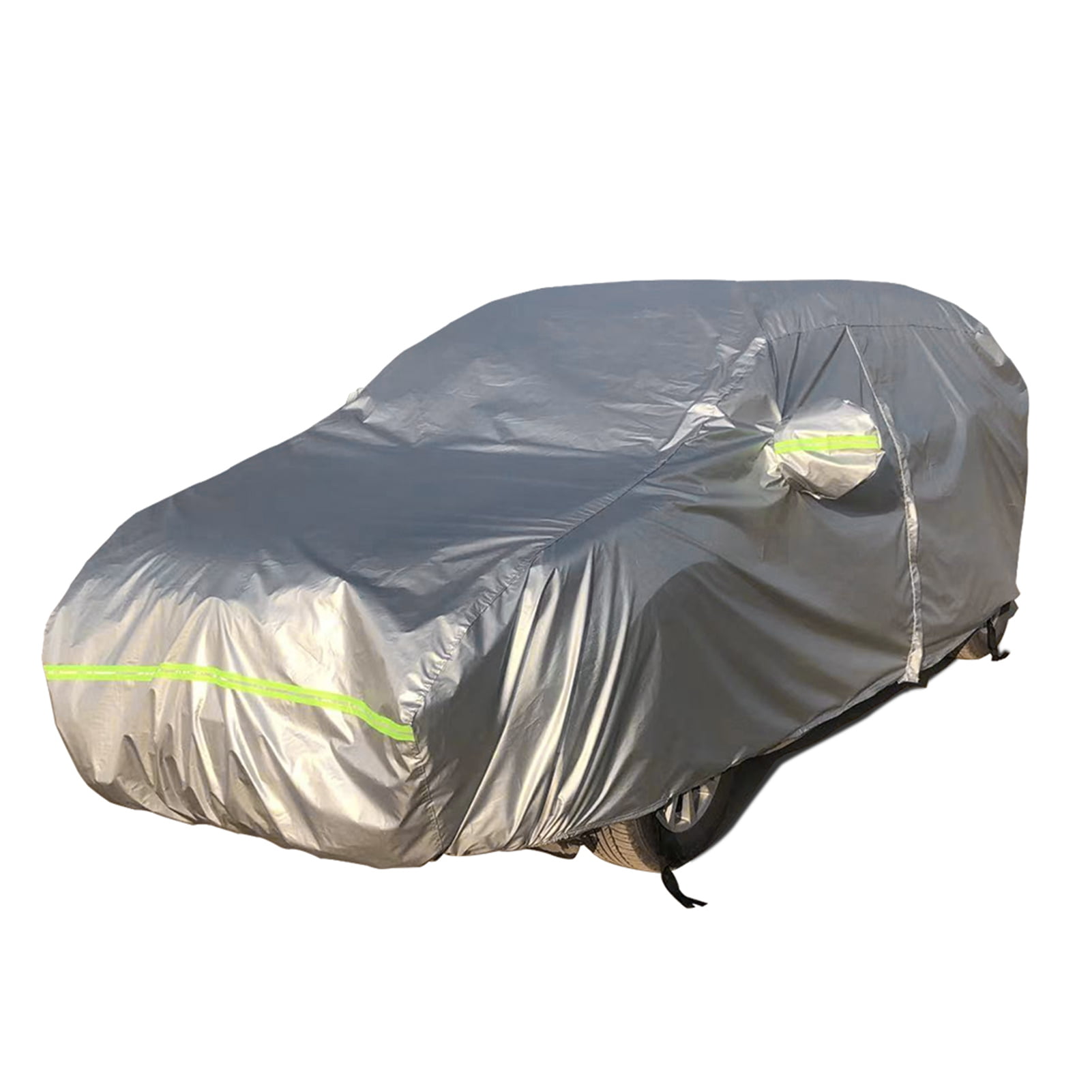 Car Cover Compatible with Mercedes Benz GLS Class GLS 450 Waterproof Car Cover Full Car Tarpaulin Outdoor Sunscreen Scratch Proof UV Protection Full Car Cover Silver Car Covers 
