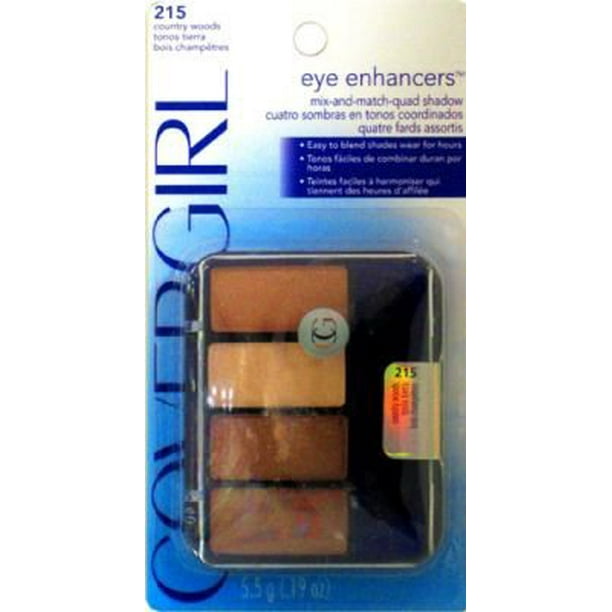 COVER GIRL COVERGIRL Eye Enhancers Eyeshadow 4 Kit, Country Woods, 4 colores