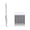 White M6 Purple Bear, variant on Pack of 11 Ergonomic Soft Grip Pen Quick Dry Inks Elastic Fractures Technology Lightweight Study Gel Pen Set