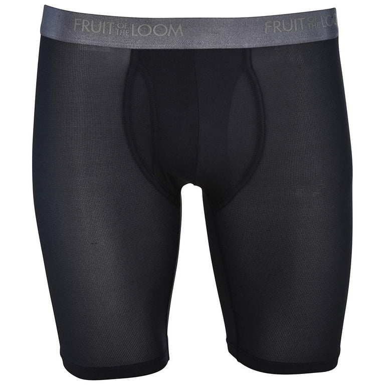 Fruit of the loom everlight boxer briefs long leg sales