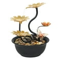 thumbnail image 1 of GUOOL Tabletop Water Waterfall Crafts for Living Room Decor Housewarming Gift, 1 of 4