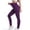 #J Purple, variant on Aloohaidyvio High Waisted Leggings for Women Tummy Control Opaque Slim Workout Soft Yoga Pants