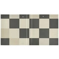 thumbnail image 2 of Checkerboard Pattern 3 Ring Binders 1.5 inch Hardcover File Folders with Interior Pockets A4 Size Organizer for School Office Hospital Set of 2, 2 of 8