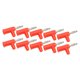 thumbnail image 4 of Abastado 10 Piezas Conectores Banana sin Soldadura Linterna de Latón ABS Conectores Bananas de Tornillo Abierto para Inversores 4 mm Rojo, 4 of 8