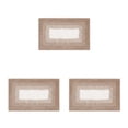 thumbnail image 4 of Yuarrent Alfombrilla de baño lavable a máquina con buena sensación de paso alfombrilla de baño geométrica para baño café moderno 40*60cm Type1 NO1, 4 of 6