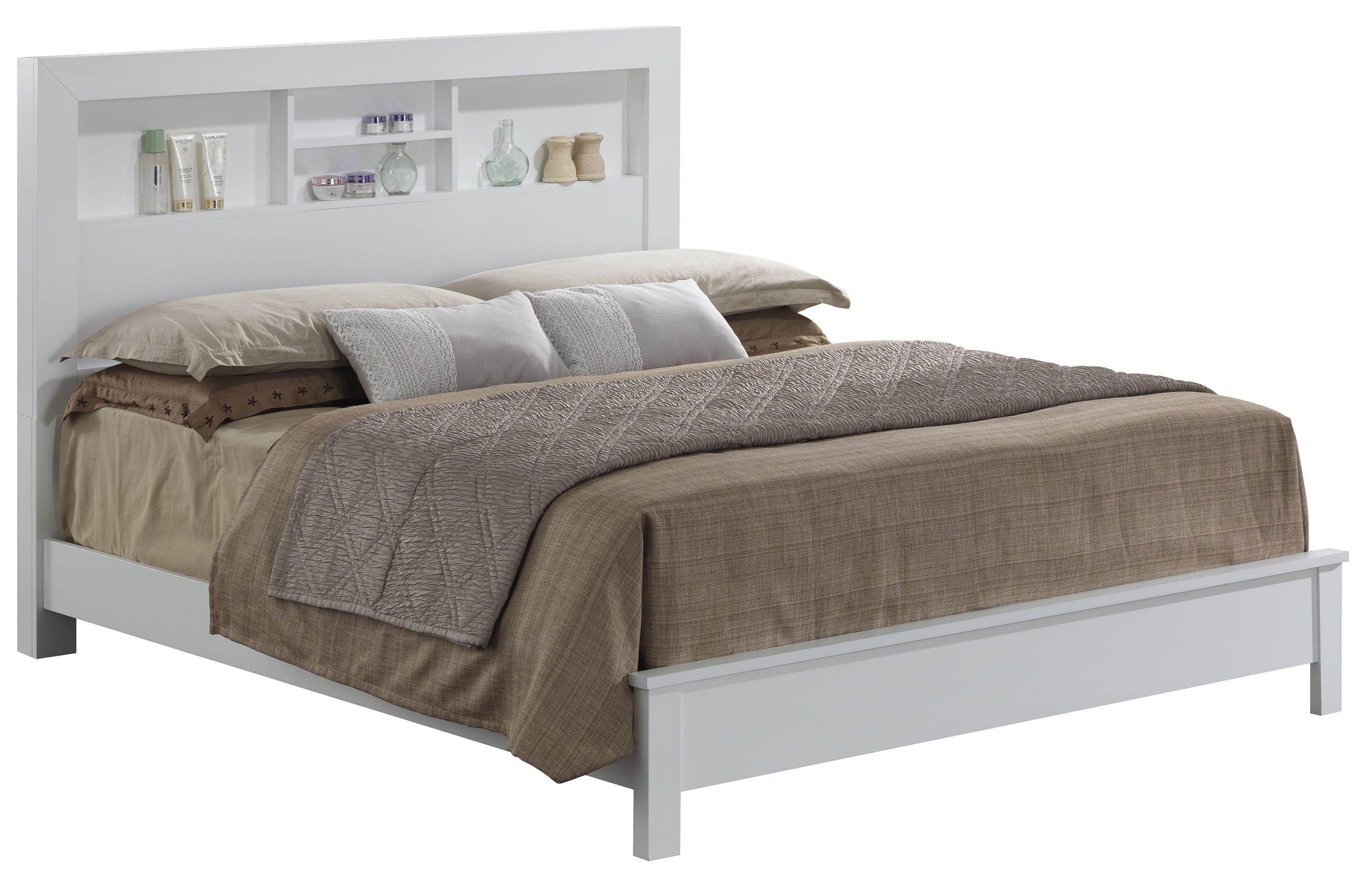 Glory Furniture Burlington Queen Bed in White Color