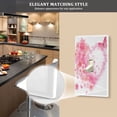 thumbnail image 5 of Light Switch Cover Switch Plate Outlet Cover Plug Cover for Electrical Toggle Switch Floral Heart with Pink Glitter, 5 of 6