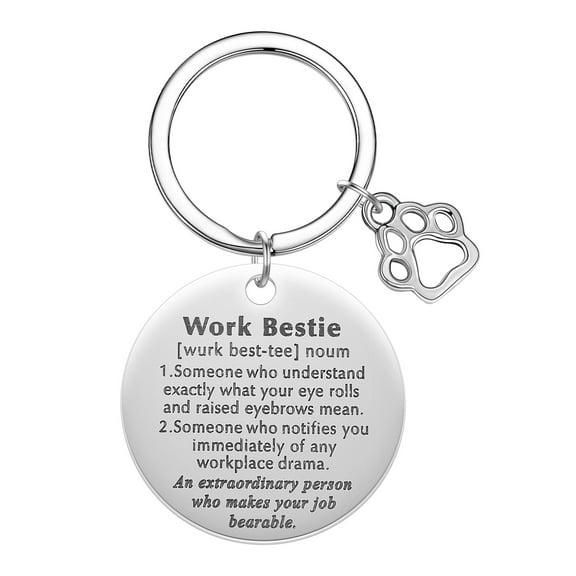 Cute Cartoon Dog Cat Paw Animal Claws Keychain Bag Decor Work Bestie Pendant Keyring Fashion Jewelry Gift Metal Key Chain