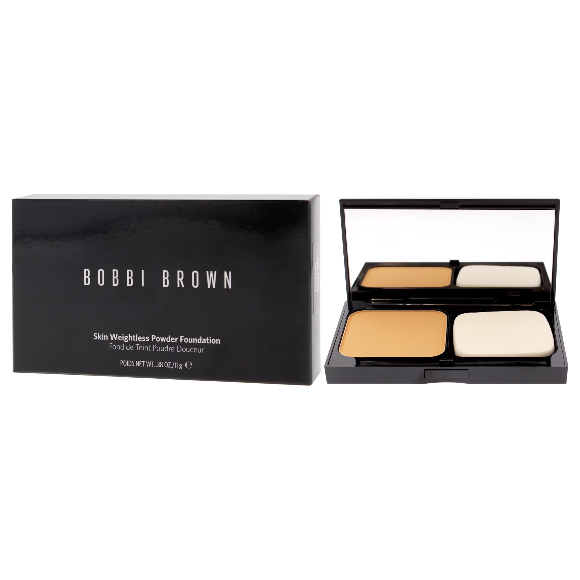 Bobbi Brown Skin Weightless Powder Foundation - W-056 Warm Natural , 0.38 oz Foundation
