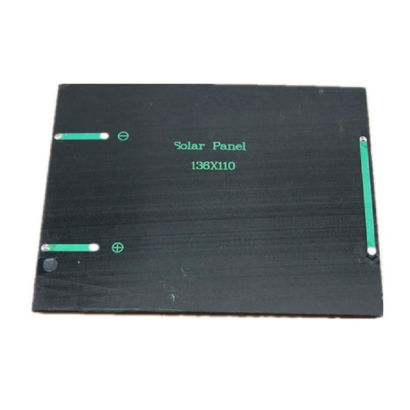 JZROCKER High Stability Charging 2W Solar Panel 6V High Efficiency Solar Panel for DIYer Projects & Outdoor Use