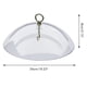 thumbnail image 3 of Cúpula protectora para comedero de pájaros, deflector exterior para comederos colgantes para pájaros, cubierta protectora, deflector para exteriores para comedero de pájaros, materiales ecológicos, 3 of 8