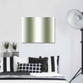 thumbnail image 3 of White Seaweed Green Gradient Canvas Print Wall Art Simple Pattern Pictures Painting Morden Artwork for Living Room Bedroom, Ready to Hang - 12"x16", 3 of 9