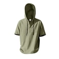 thumbnail image 4 of Men Summer Tops T Shirt Work Men Cold Gear Workwear Shirt Loose Fit Tee Lady Tunic Top S Long Sleeve Tee Compression Shirts Long Sleeve Sleeved Shirts for L under Men's Spring And Army Green XL, 4 of 4