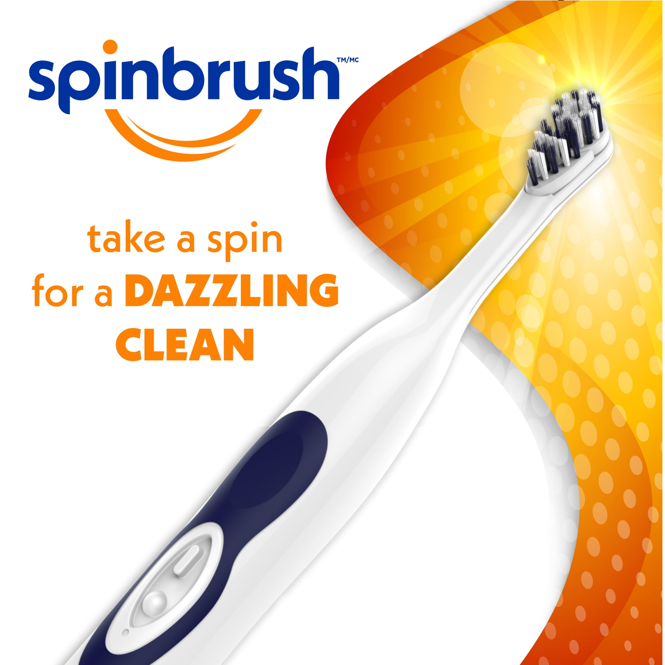 Simply Spinbrush Medium Battery Powered Toothbrush