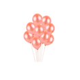 thumbnail image 3 of Set de globos de oro rosa para cumpleaños, 22 unidades, confeti de látex, 3 of 4