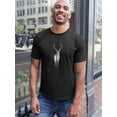 thumbnail image 2 of Deer Black Forest Inside Tee Men's -Image by Shutterstock, 2 of 4